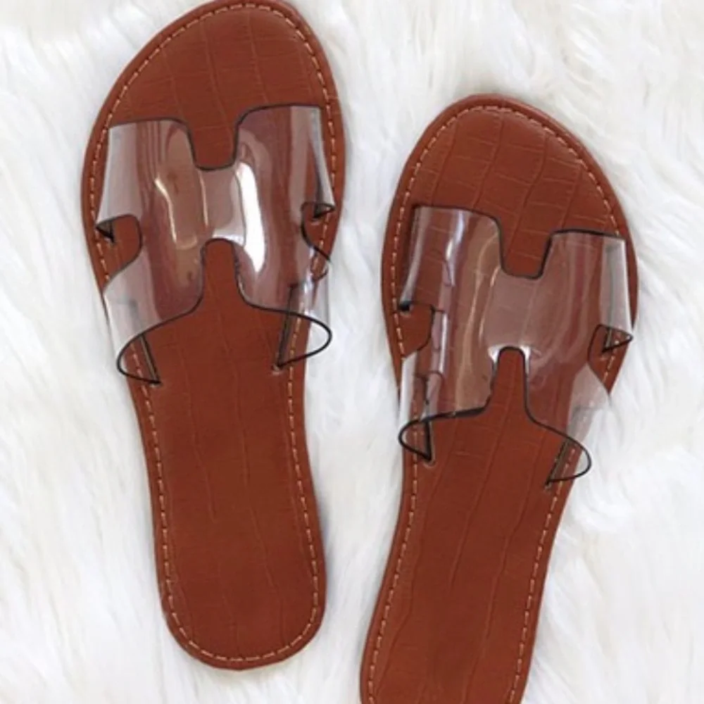 Slip on sandals